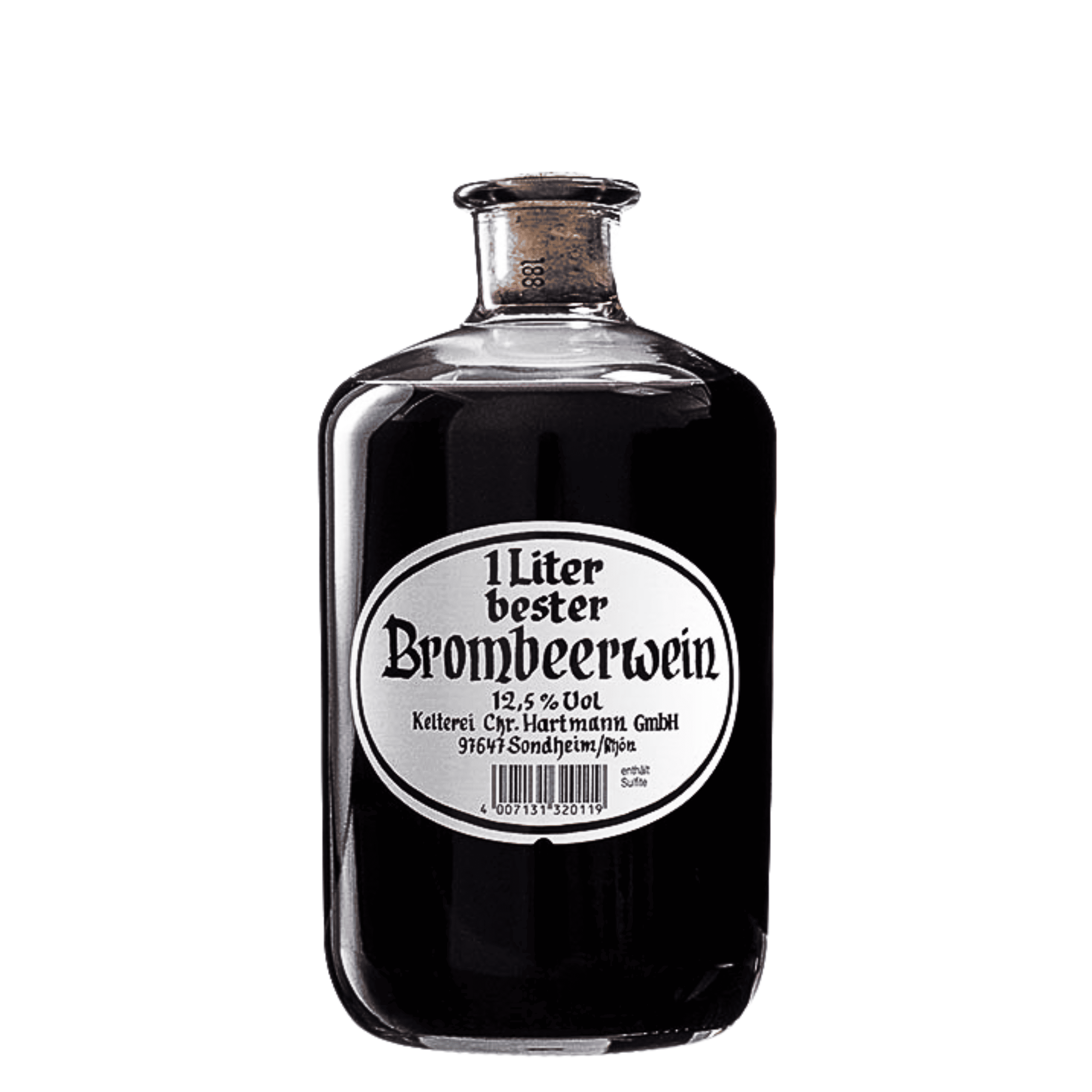 Rượu vang Brombeerwein 12.5%/1000ml (Dâu đen)